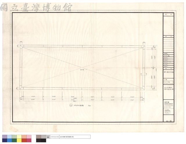 第二層扶手平面藏品圖，第1張
