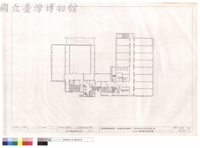 伍樓空調配電平面配置圖藏品圖，第1張