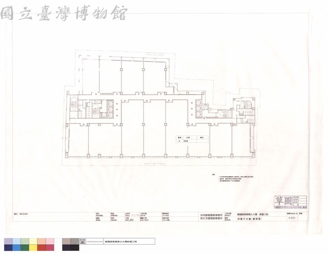 四層天花圖(標準層)藏品圖，第1張