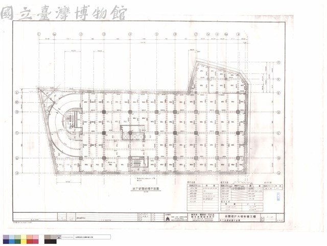 地下参層結構平面圖藏品圖，第1張