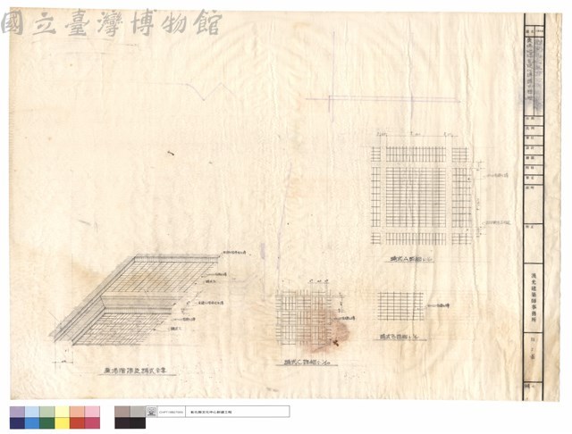 廣場地坪克硬磚舖式詳圖藏品圖，第1張