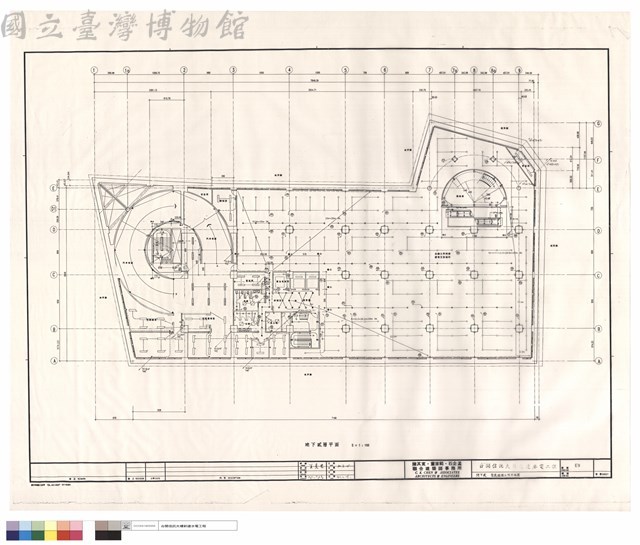 地下貳層電氣設備工程平面圖藏品圖，第1張