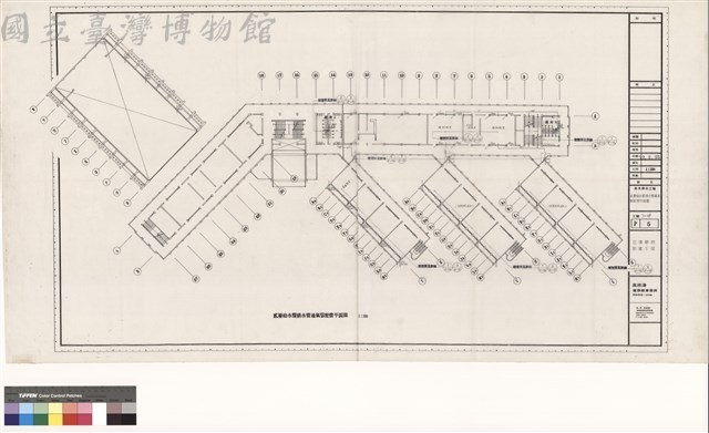 給水排水工程 貳層給水管排水管通氣管配管平面圖藏品圖，第1張