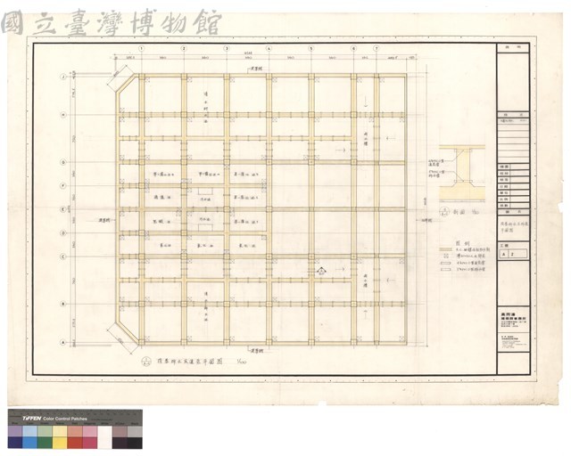 筏基排水.及排氣 平面圖藏品圖，第1張