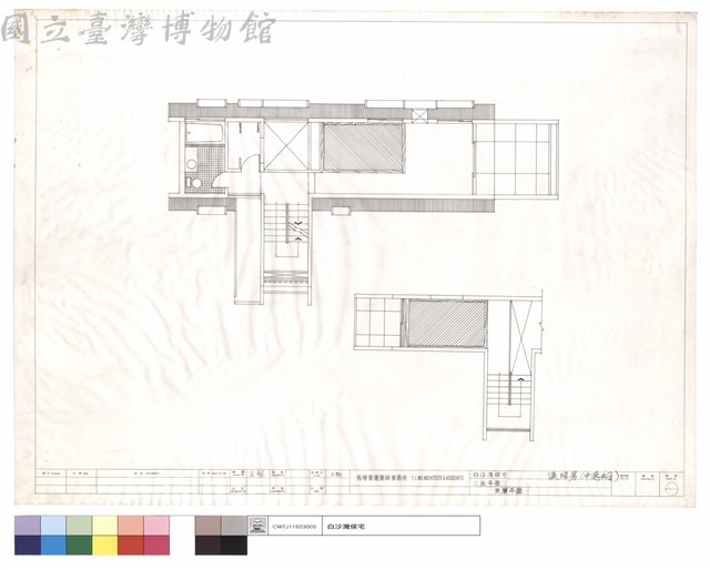 二樓,夾層平面藏品圖，第1張
