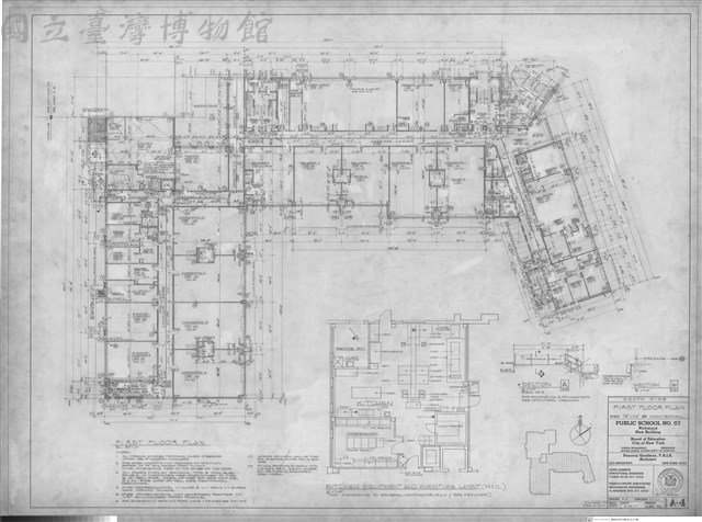 FIRST FLOOR PLAN藏品圖，第1張