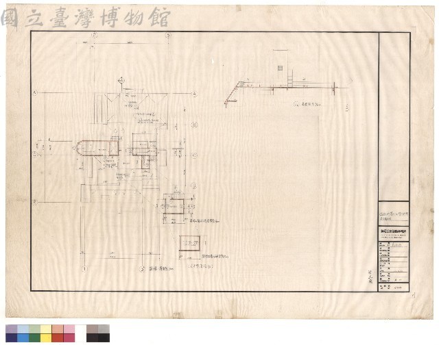 屋頂層平面藏品圖，第1張
