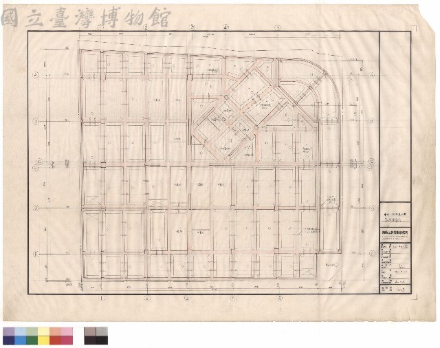 基礎層平面藏品圖，第1張