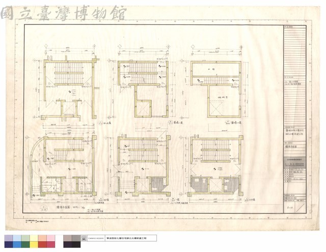 樓梯平面圖藏品圖，第1張