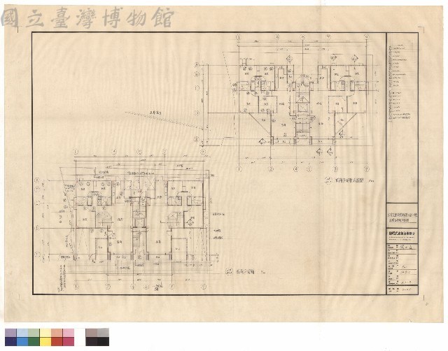 壹層至柒層平面圖藏品圖，第1張