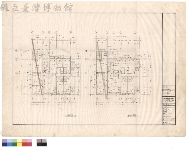 參、伍樓平面藏品圖，第1張