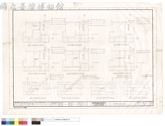 管道間配置及樓板開孔圖藏品圖，第1張