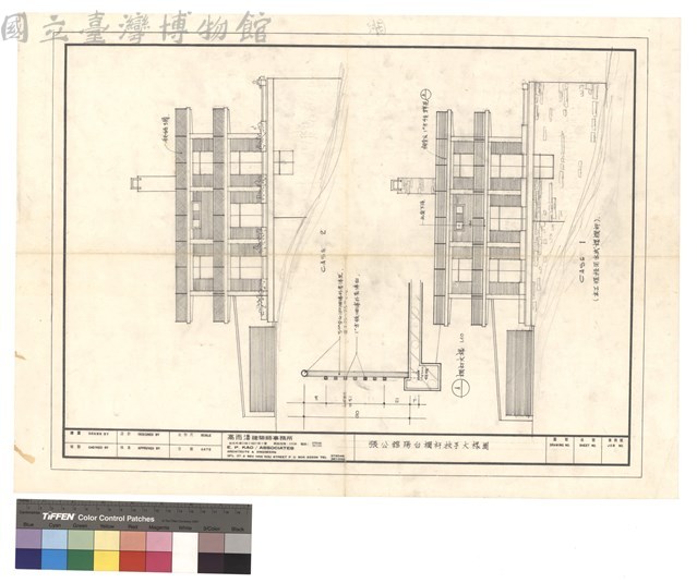陽台欄杆扶手大樣圖藏品圖，第1張