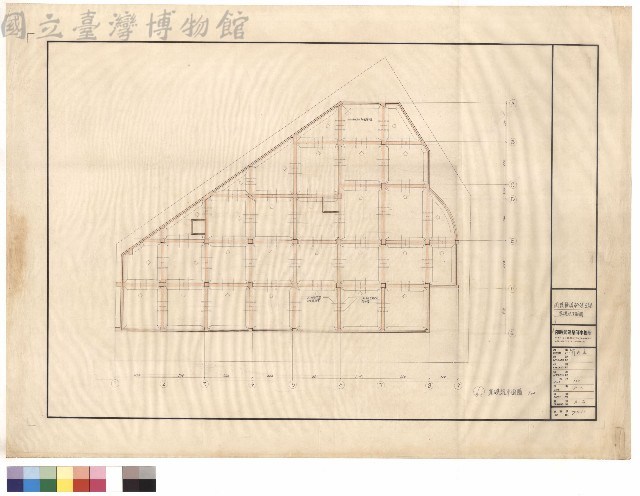 基礎坑平面圖藏品圖，第1張