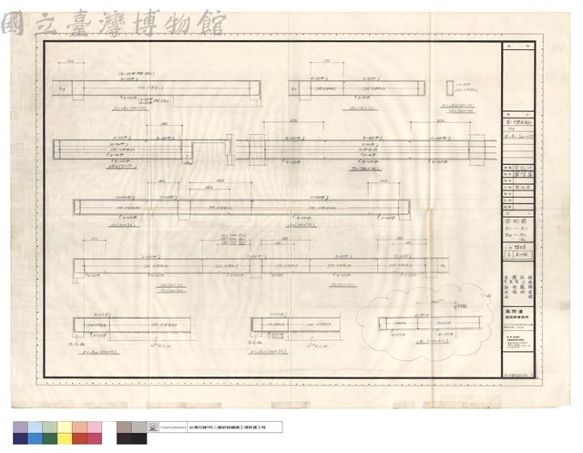 樑配筋 B11~B17 TB8~TB9 CB0藏品圖，第1張