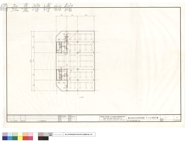 地下室電氣設備平面藏品圖，第1張