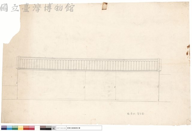 廂房(B)背立面藏品圖，第1張