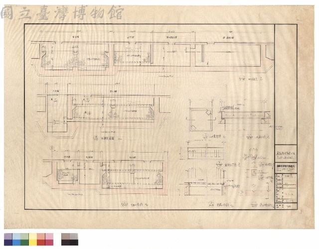 甲乙部化糞池剖面藏品圖，第1張