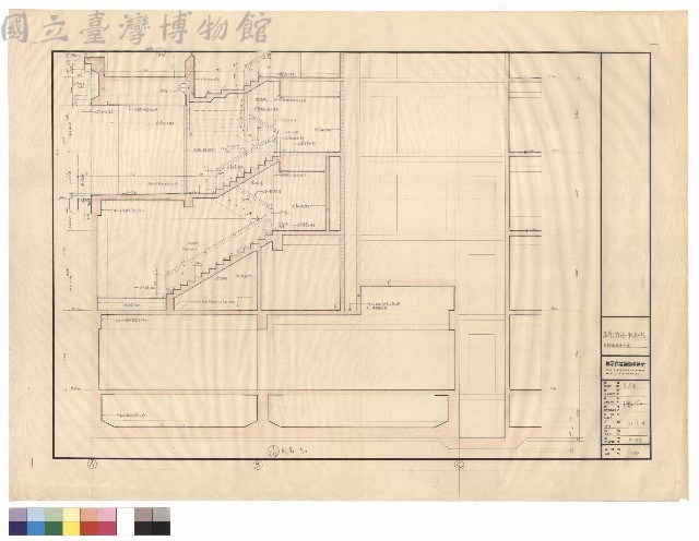 B梯及電梯剖面藏品圖，第1張