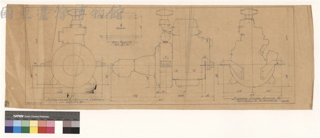INSTALLATION MOUNTING DIAGRAM EMPEROR DIESEL ENGINE CO藏品圖，第1張