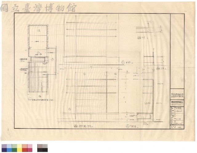B棟2F夾層神明廳平頂平面藏品圖，第1張