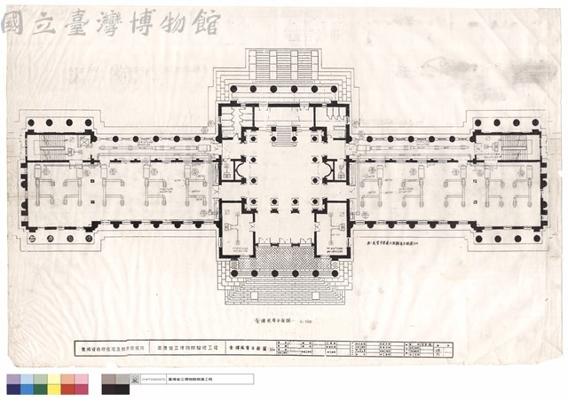壹樓風管平面圖藏品圖，第1張