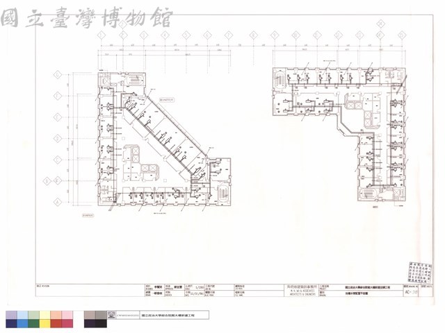 拾樓水管配置平面圖藏品圖，第1張