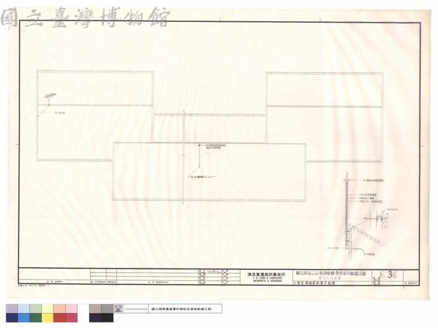 E棟屋頂弱電設備平面圖藏品圖，第1張