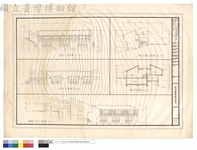 各向立面圖C棟藏品圖，第1張