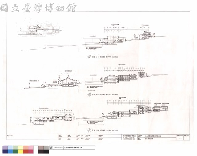 全區縱剖面圖藏品圖，第1張