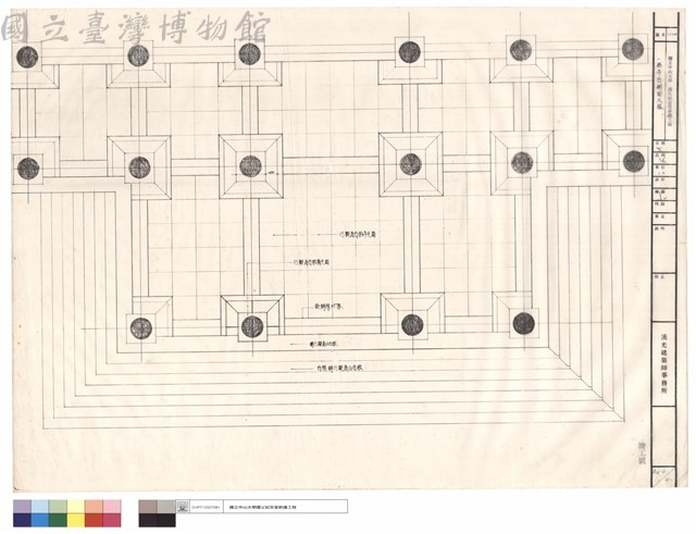 一樓平台鋪面大樣藏品圖，第1張
