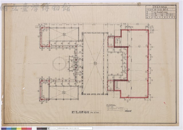 地下室及基礎平面圖藏品圖，第1張