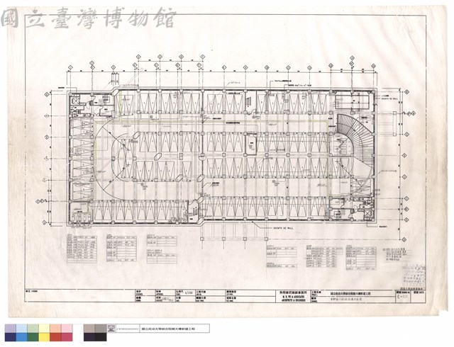 B2F動力幹線設備平面圖藏品圖，第1張