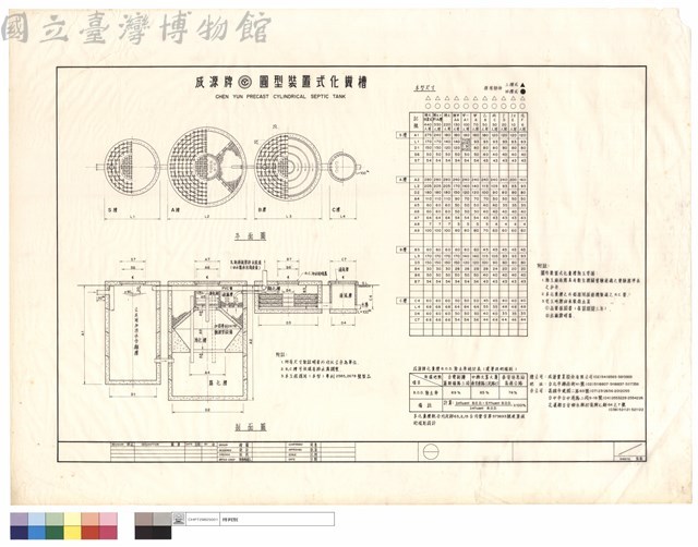 圓型裝置式化糞槽藏品圖，第1張