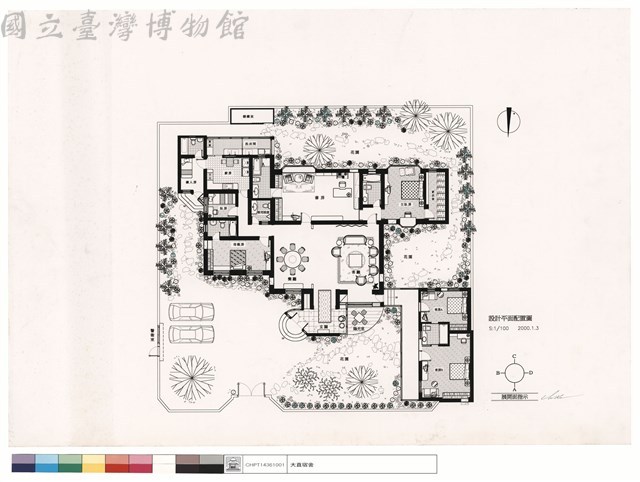 設計平面配置圖藏品圖，第1張