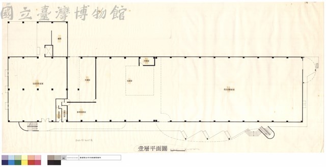 壹層平面圖藏品圖，第1張
