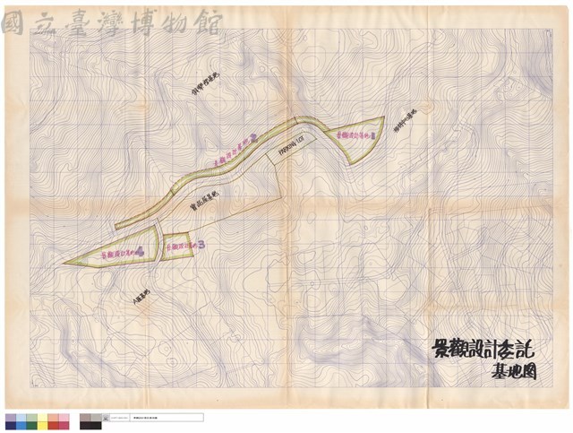景觀設計委託基地圖藏品圖，第1張
