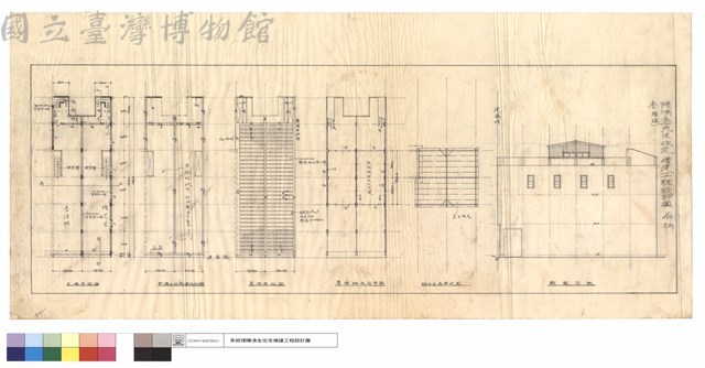 平面圖,側面立視藏品圖，第1張