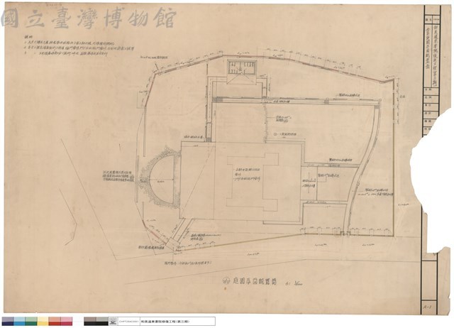 全區庭園平面配置圖藏品圖，第1張