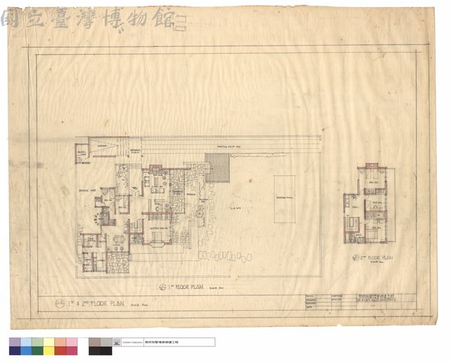 1ST & 2ND FLOOR PLAN藏品圖，第1張
