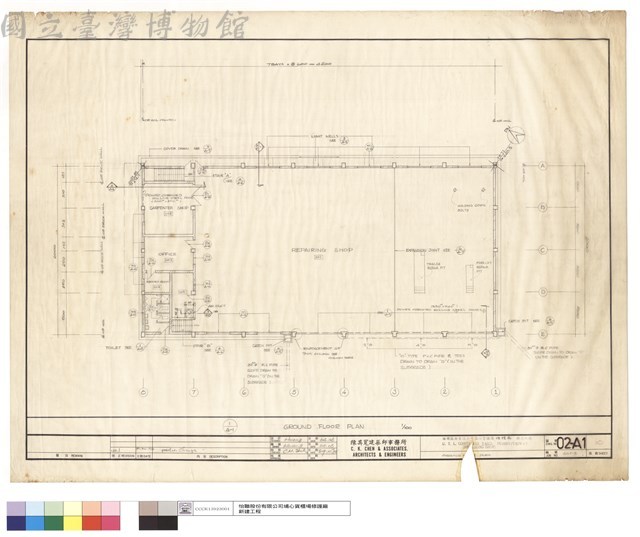 GROUND FLOOR PLAN藏品圖，第1張