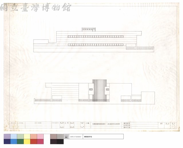 西側,東側立面藏品圖，第1張