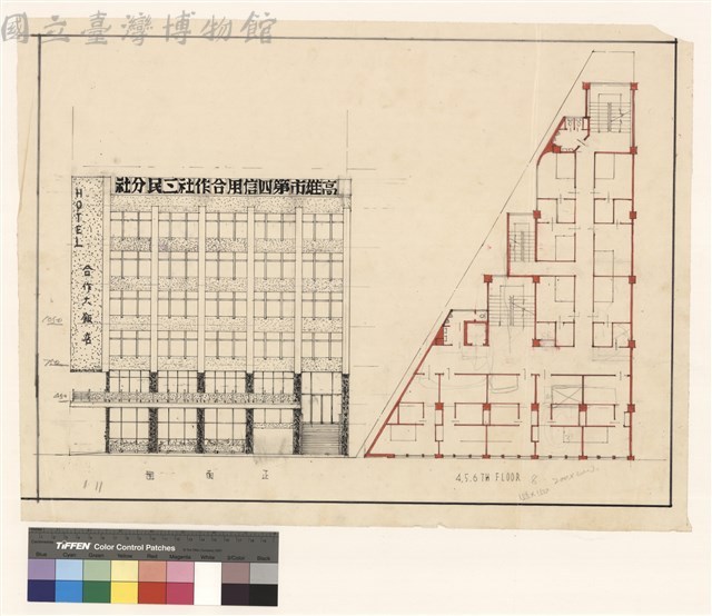 正面圖 4,5,6TH FLOOR藏品圖，第1張