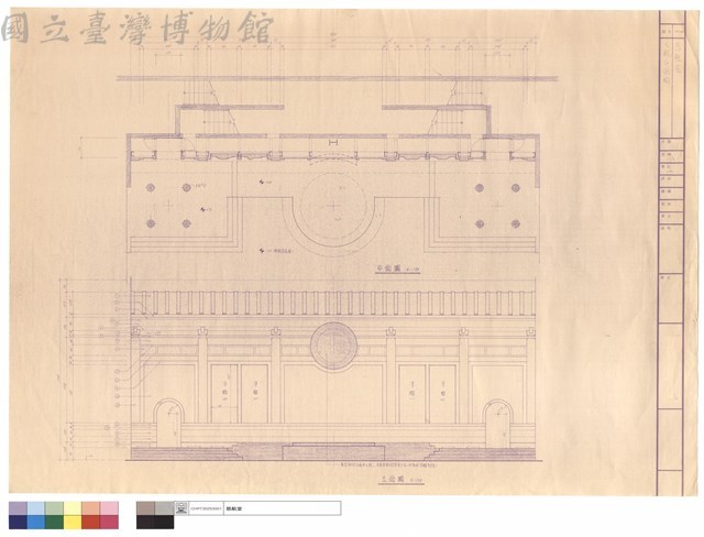 大殿平面圖藏品圖，第1張
