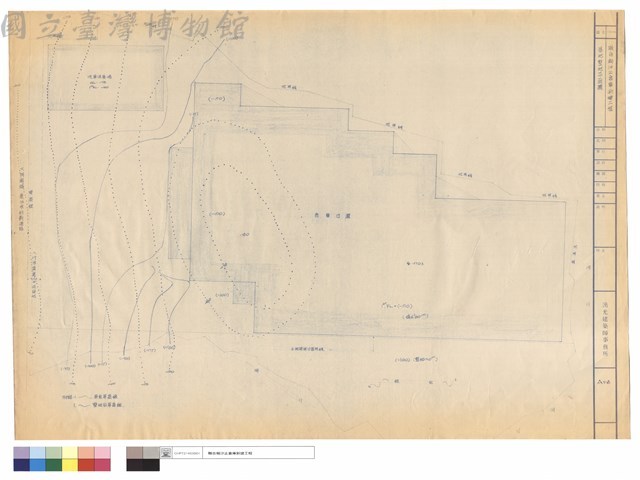 基地整地平面圖藏品圖，第1張