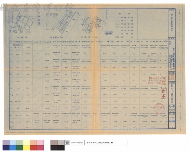 現況及地盤及位置及圖例及面積計算藏品圖，第1張