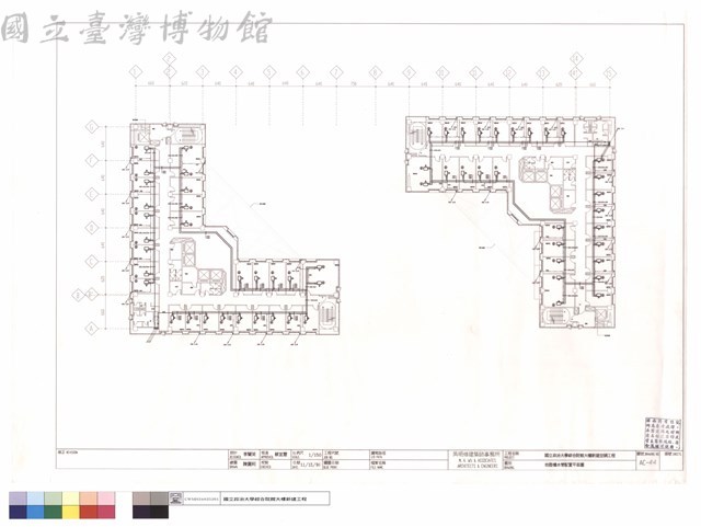 拾陸樓水管配置平面圖藏品圖，第1張