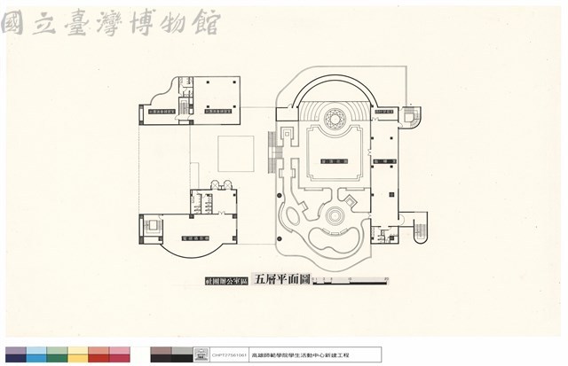 社團辦公區五層平面圖藏品圖，第1張