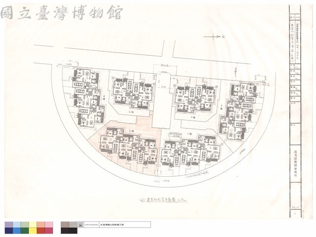 建築物配置平面圖（B棟）藏品圖，第1張