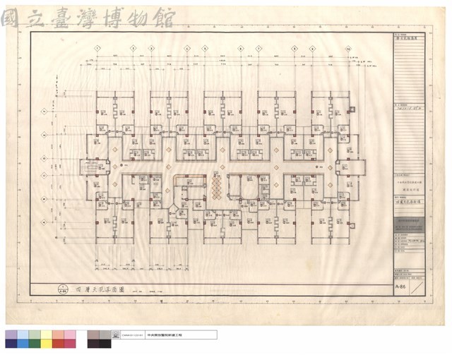 四層天花平面圖藏品圖，第1張